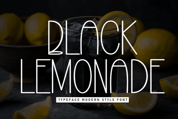 Black Lemonade: A Strategic Typography Choice for Designers and Brands