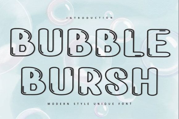 Bringing Holiday Cheer to Typography with Bubble Bursh