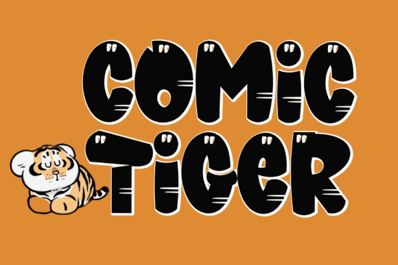 Comic Tiger: A Strategic Choice for Visual Impact in Design and Branding