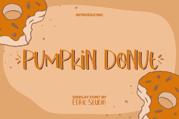 Discover the Charm of Pumpkin Donut Font: A Playful Typeface for Every Creative Project