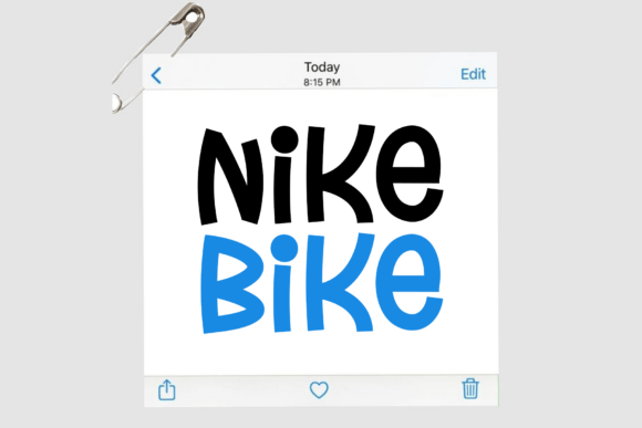 Enhance Your Designs with Nike Bike Font