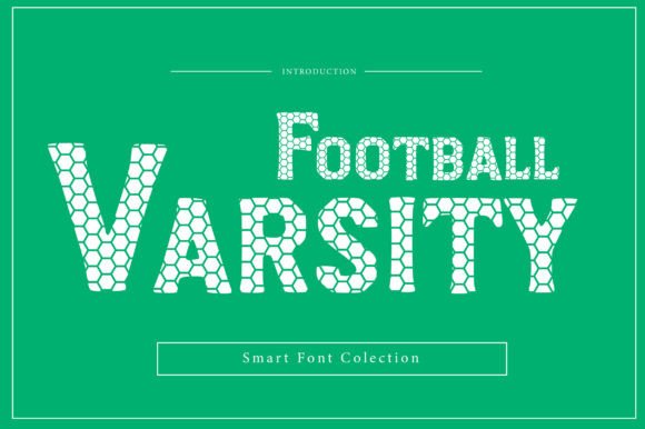 Football Varsity: The Bold Typeface for Athletic Branding