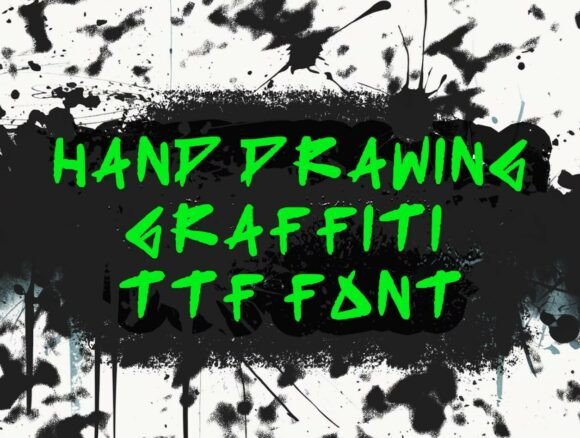Hand Drawn Graffiti Font: The Bold Typeface That Brings Urban Energy to Digital Design