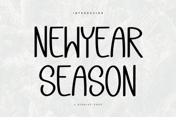 How the Newyear Season Font Captures the Spirit of Modern Design and Branding