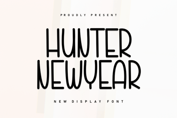 Hunter Newyear: A Heartfelt Handwritten Font for Creative Projects
