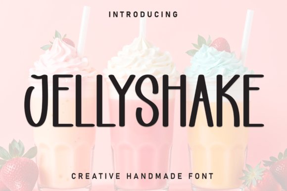 Jellyshake: A Playful Font for Cheerful Design Projects