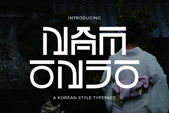 Namonjo: Bridging Korean Tradition and Modern Design in Typography