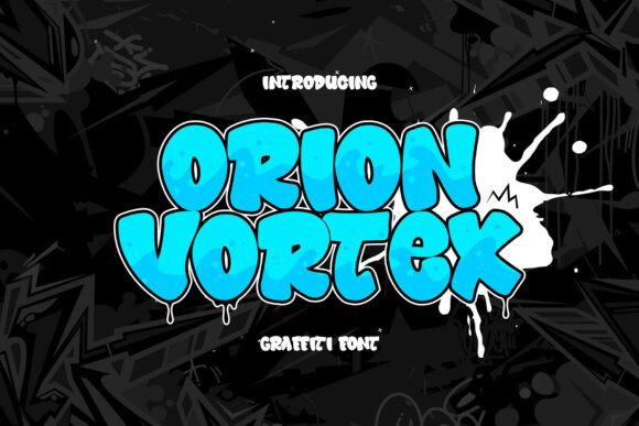Orion Vortex: The Ultimate Graffiti Font for High-Energy Design Projects