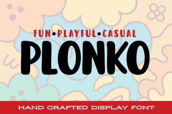 Plonko: The Hand-Drawn Font Bringing Personality to Modern Design