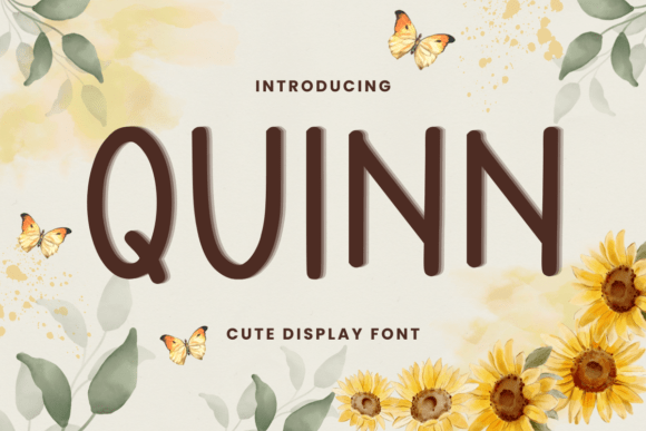 Quinn: A Cute Handwritten Font for Creative Projects