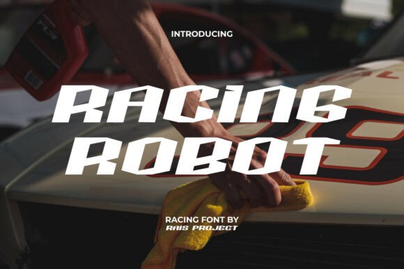 Racing Robot: Speed, Style, and Strong Visual Impact