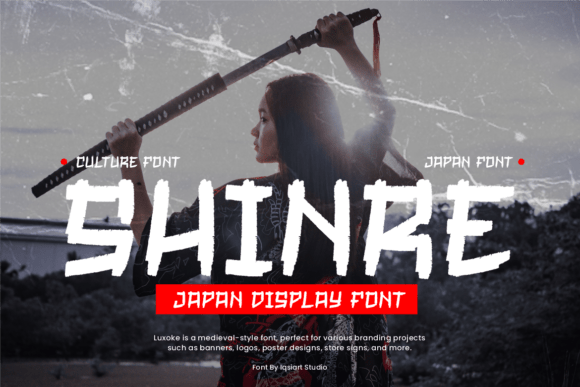 Shinre: A Unique Display Font for Creative Typography