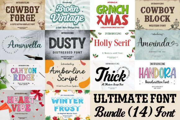 The Ultimate Font Collection for Creative Projects