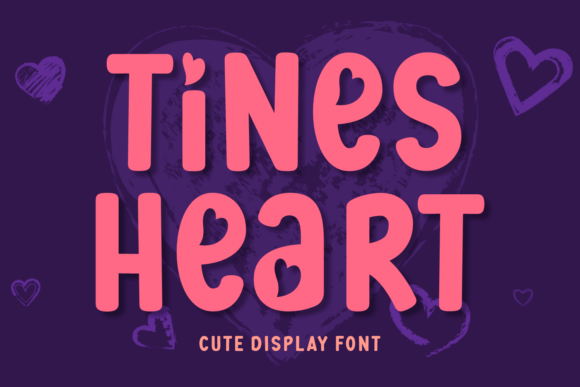 Tines Heart: A Playful Font for Warm, Expressive Designs